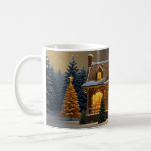 WEIHNACHTSATMOSPHÄRE KAFFEETASSE