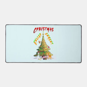 Weihnachtsaufklärung Schreibtischunterlage