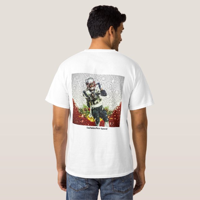 WEIHNACHTSausgabe - Malcolm-Butler - SB49 Savor T-Shirt (Schwarz voll)