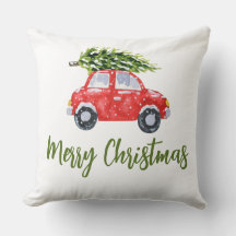 Weihnachtsauto mit Baum