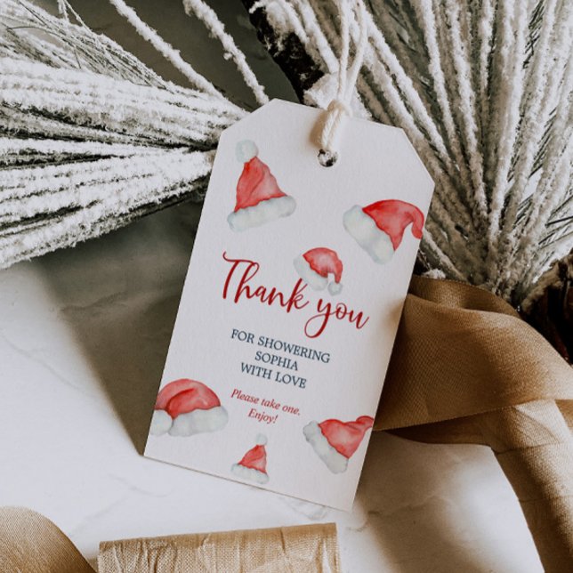 Weihnachtsbabys mit Geschenkartikeln Geschenkanhänger (Von Creator hochgeladen)