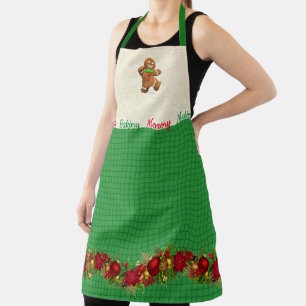 Weihnachtsbacken Lebkuchenmann Erinnerungen schaff Schürze