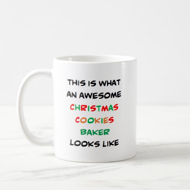 Weihnachtsbäcker, phantastisch kaffeetasse (Links)
