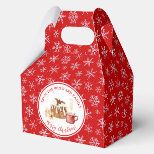 Weihnachtsbäckerei Christmas Pudding Geschenkschachtel