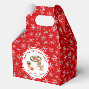 Weihnachtsbäckerei Weihnachtskuchen Geschenkschachtel