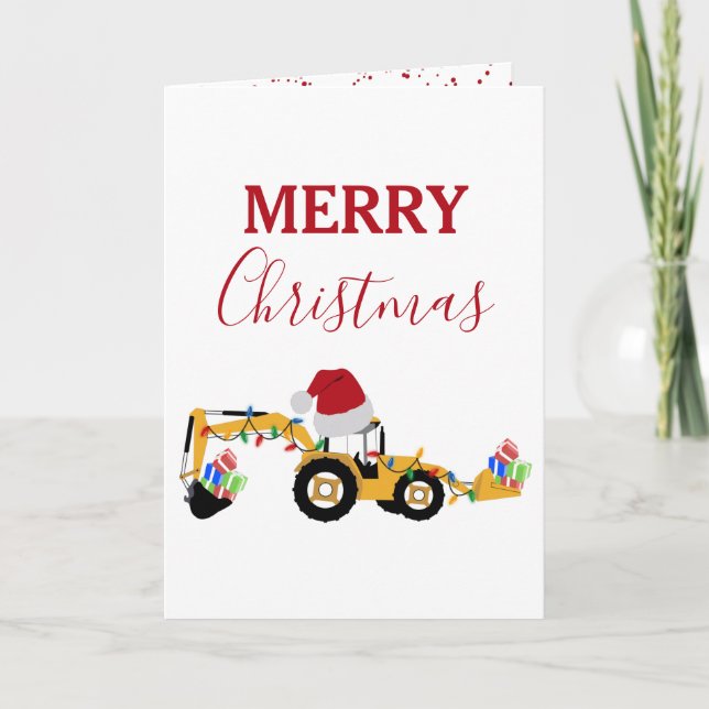 Weihnachtsbackhofsbau Truck Weihnachten (Vorderseite)