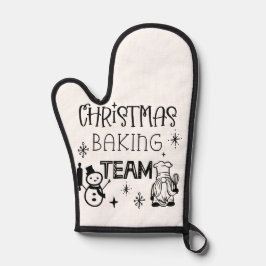 Weihnachtsbackteam Ofenhandschuh