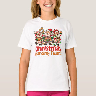 Weihnachtsbackteam T-Shirt