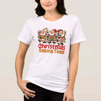 Weihnachtsbackteam Tri-Blend Shirt