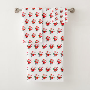 Weihnachtsbadehandtuch-Set Badhandtuch Set