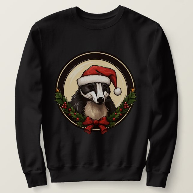 Weihnachtsbäder Sweatshirt (Design vorne)