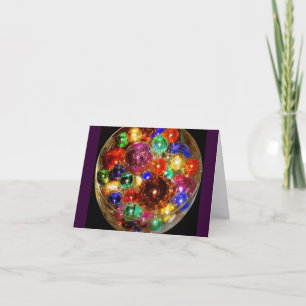 WEIHNACHTSball-GESCHENK-KARTE Feiertagskarte