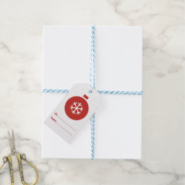 Weihnachtsball-Geschenketiketts Geschenkanhänger