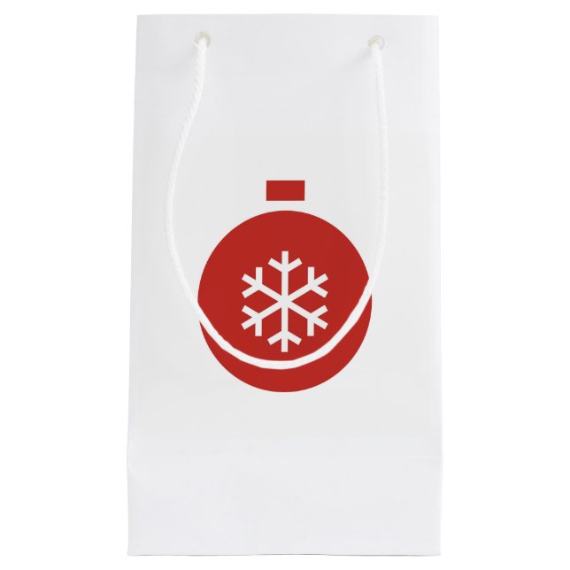 Weihnachtsball-Geschenktasche Kleine Geschenktüte (Vorderseite)