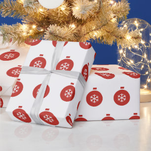Weihnachtsball-Papier Geschenkpapier