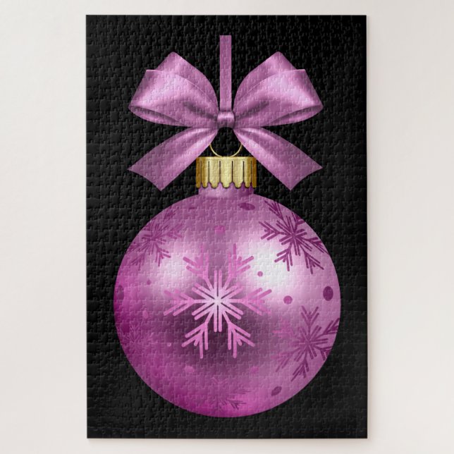 Weihnachtsball-Puzzle (Vertikal)