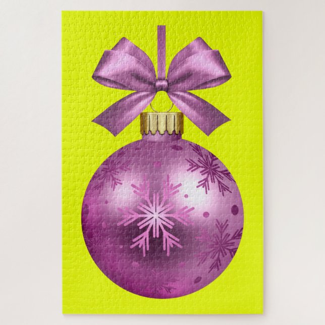 Weihnachtsball-Puzzle (Vertikal)