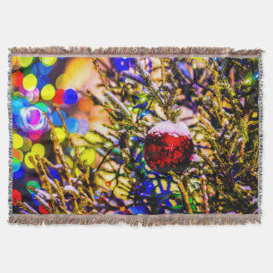 Weihnachtsball Rot Decke