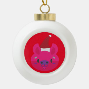 Weihnachtsball Weihnachtsball! Keramik Kugel-Ornament