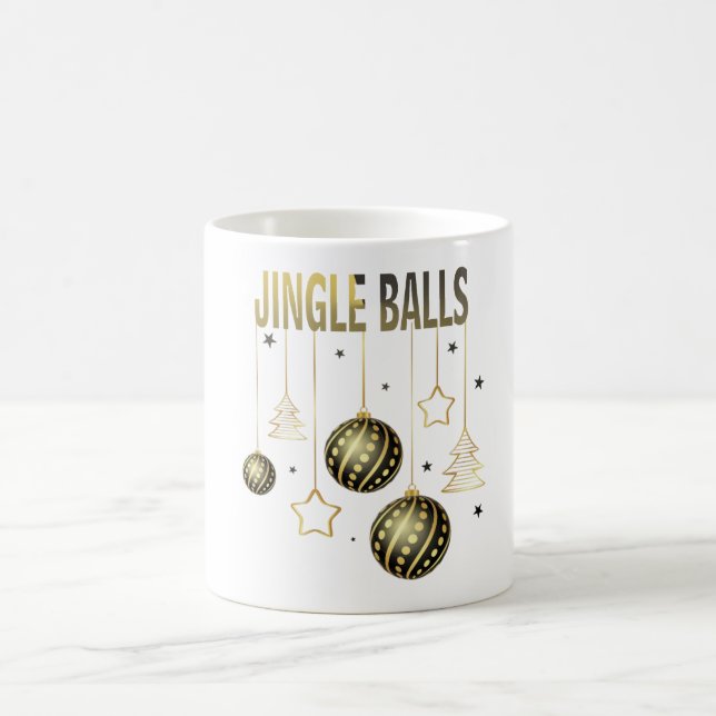 Weihnachtsbällchen Kaffeetasse (Mittel)