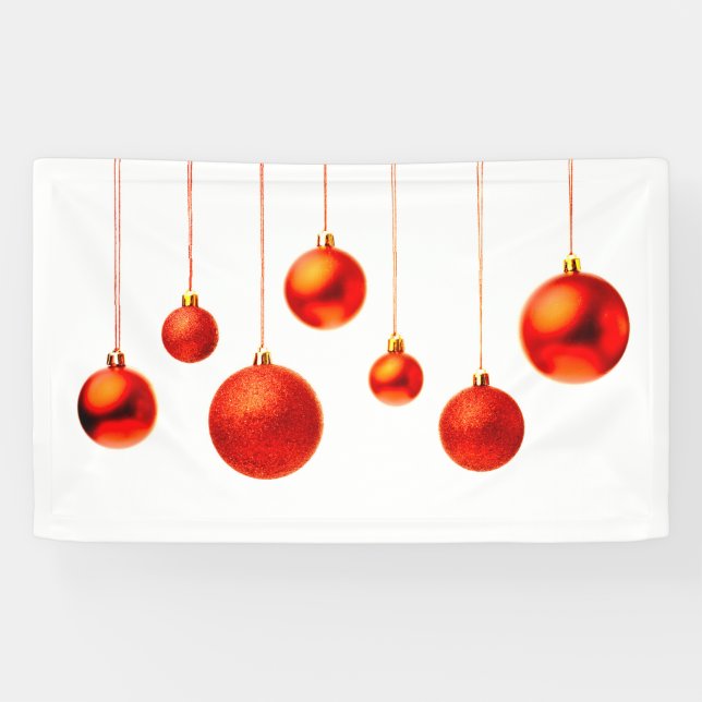Weihnachtsbälle Banner (Horizontal)