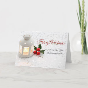 Weihnachtsbälle Candle Company Gruß Feiertagskarte