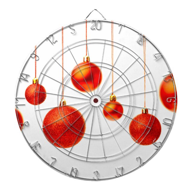 Weihnachtsbälle Dartscheibe (vorne)