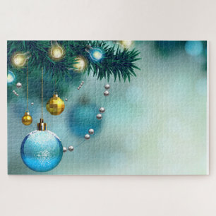 Weihnachtsbälle Puzzle
