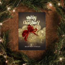 Weihnachtsballen, Red Bow Weihnachtsunternehmen