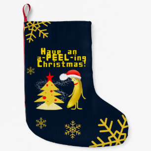Weihnachtsbanane Kleiner Weihnachtsstrumpf