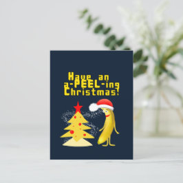 Weihnachtsbanane Postkarte