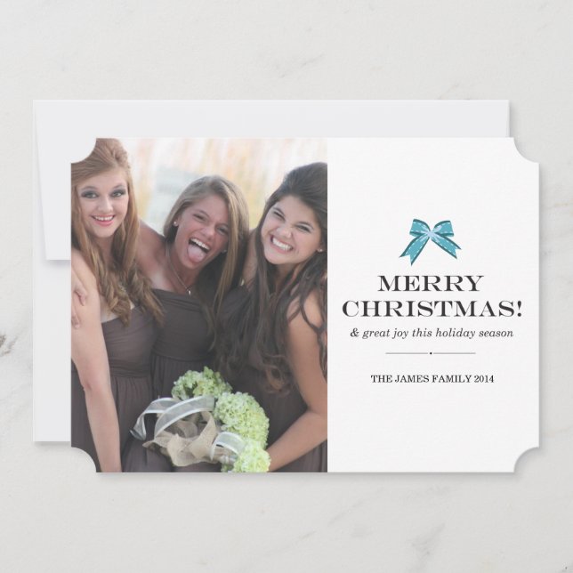 Weihnachtsband Feiertagskarte (Vorderseite)