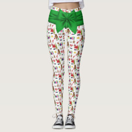 Weihnachtsband Leggings