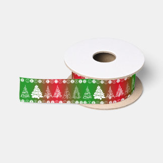 Weihnachtsband Satinband