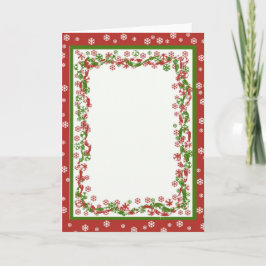 Weihnachtsband-Vorlage Feiertagskarte