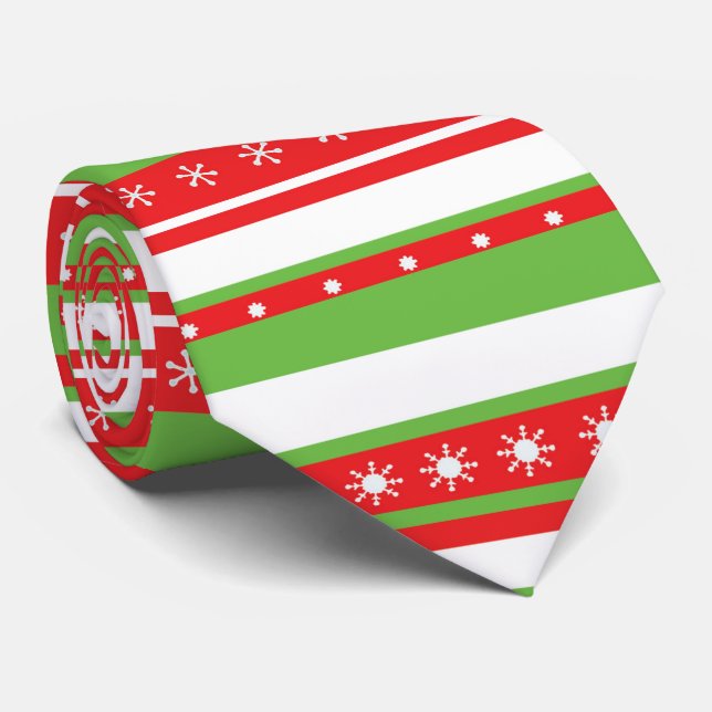 Weihnachtsbanden Krawatte (Gerollt)