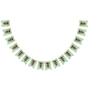 Weihnachtsbanner Wimpelkette