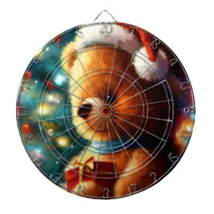 Weihnachtsbär (3) dartscheibe