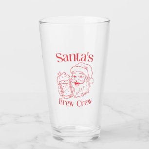 Weihnachtsbär Crew Glas