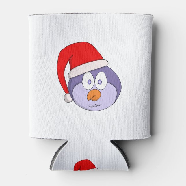 Weihnachtsbär Dosenkühler (Vorderseite)