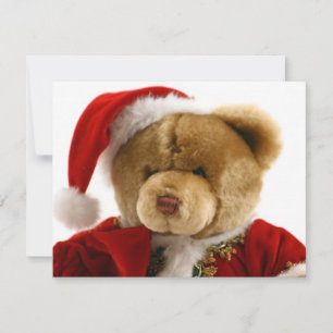 Weihnachtsbär Feiertagskarte