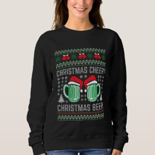 Weihnachtsbär   Funny Holiday Drink Party Sweatshirt