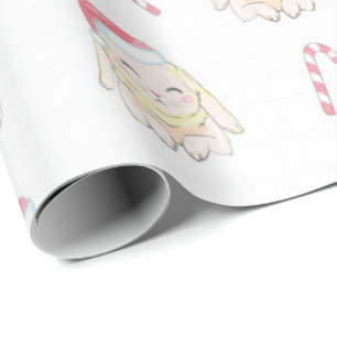 Weihnachtsbär Geschenkpapier
