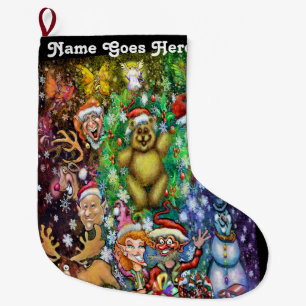 Weihnachtsbär Großer Weihnachtsstrumpf