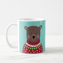 Weihnachtsbär Kaffeetasse
