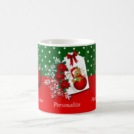Weihnachtsbär Kaffeetasse