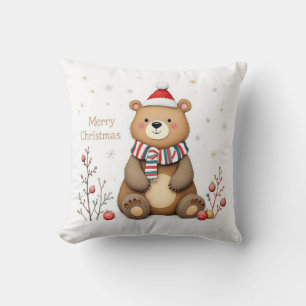 Weihnachtsbär Kissen