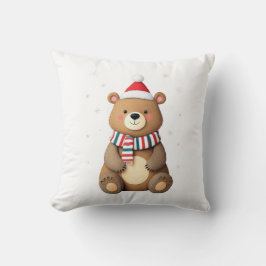 Weihnachtsbär Kissen