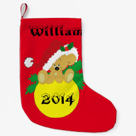 Weihnachtsbär Kleiner Weihnachtsstrumpf