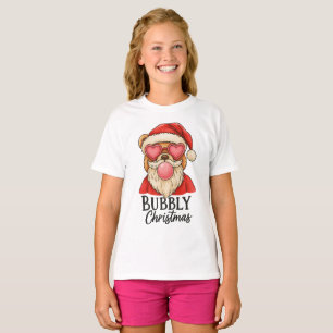 Weihnachtsbär mit Blubberblasen T-Shirt